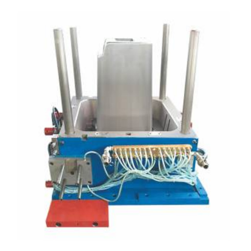 Flip-Top Wheeled Plastic Garbage Bin Mold