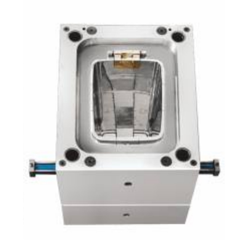 Rotating Flip-Top Trash Can Plastic Mold