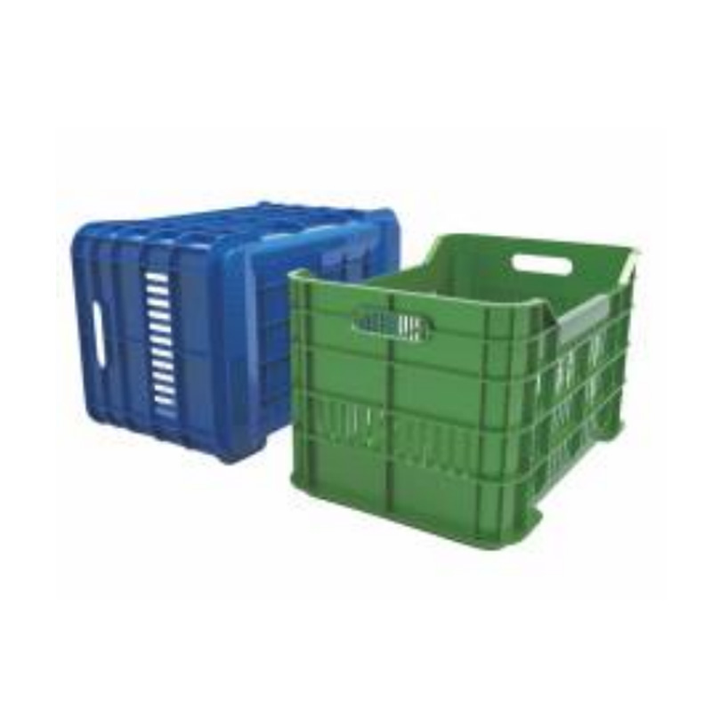 Handled Vegetable and Fruit Plastic Turnover Box Mold