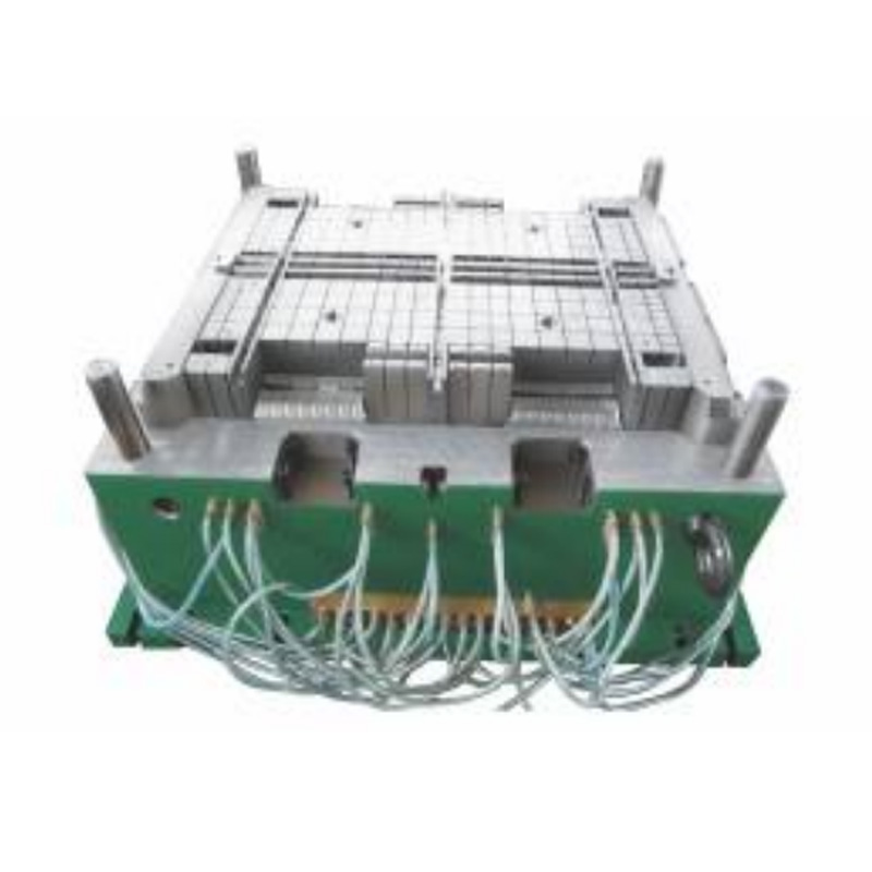 Heavy-Duty Three-Runner Warehouse Plastic Pallet Mold