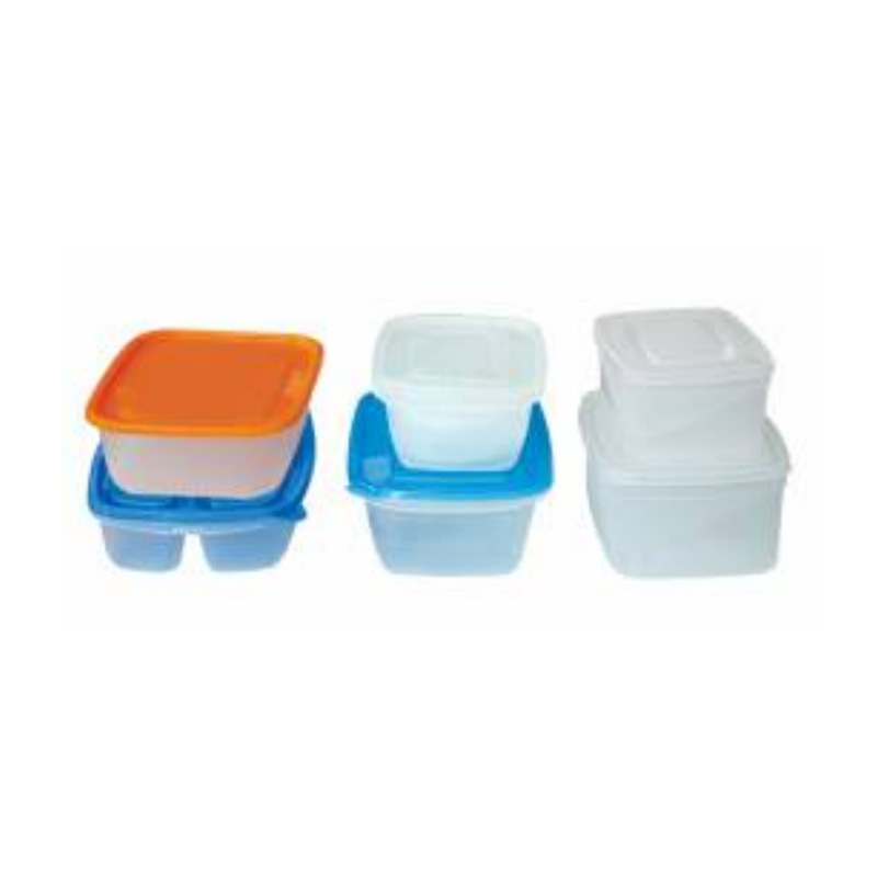Square Food Container with Lid Thin-Wall Injection Mold
