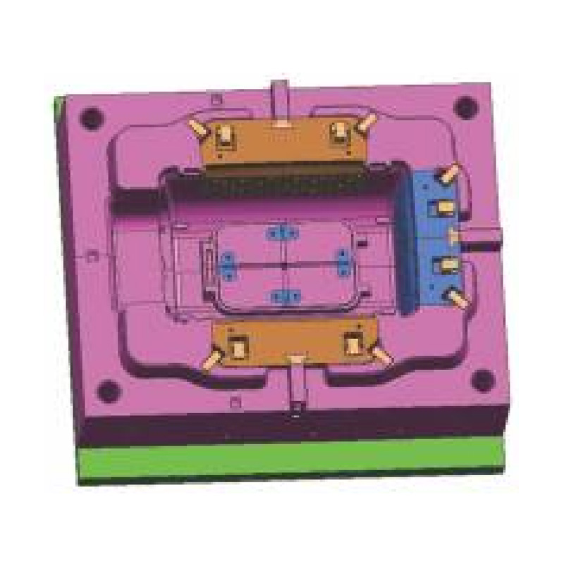 Pet Transport Airline Crate Plastic Mold with Vent Holes
