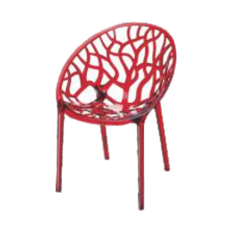 Irregular Design Dining Room Plastic Chair Mold