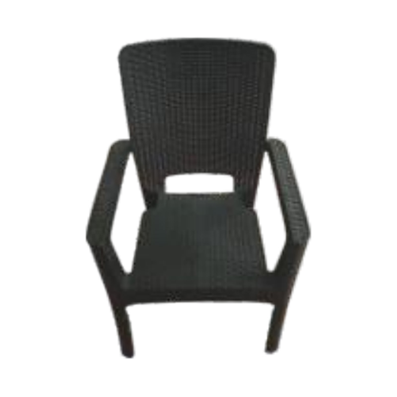 Plastic Armchair with Backrest Injection Mold
