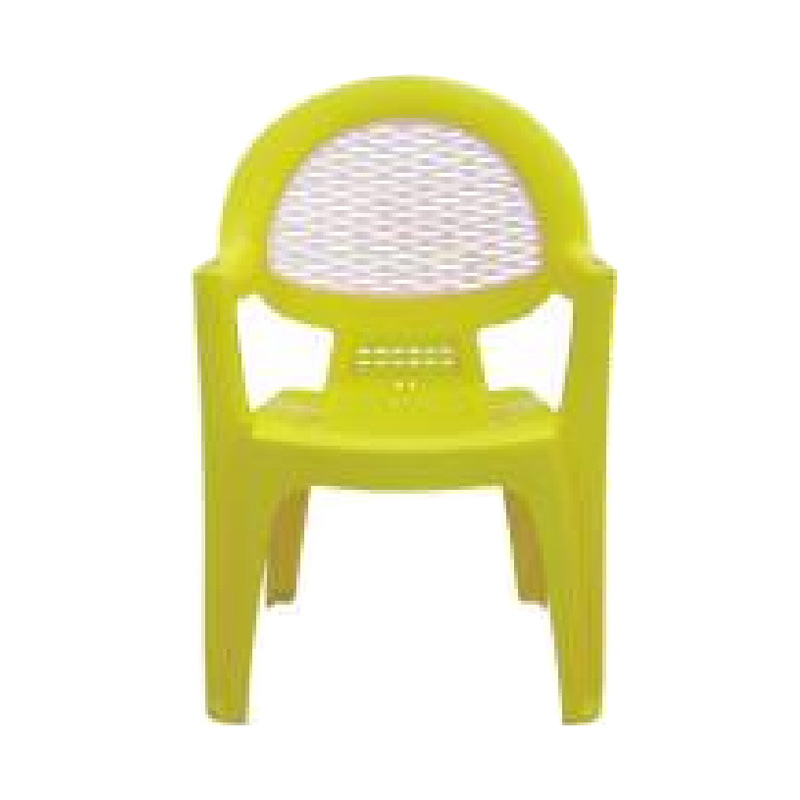 Plastic Armchair with Backrest Injection Mold