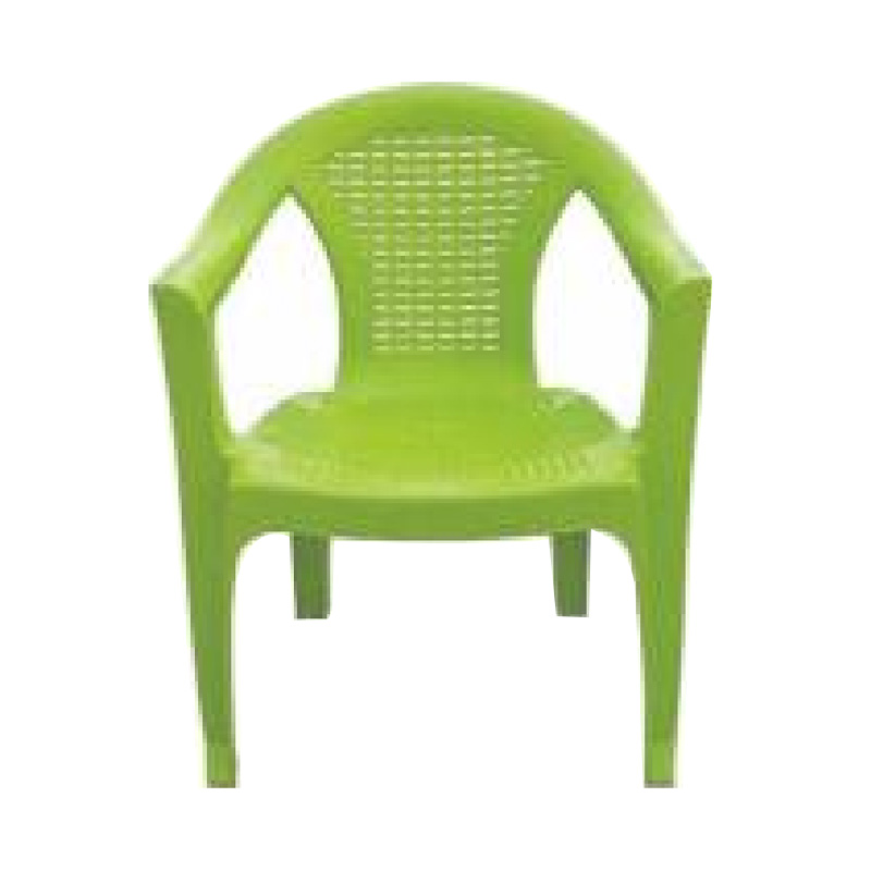 Plastic Armchair with Backrest Injection Mold