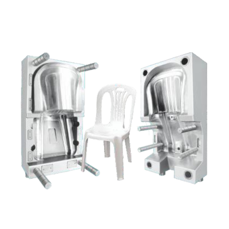 Armless Plastic Patio Chair Mold with Backrest