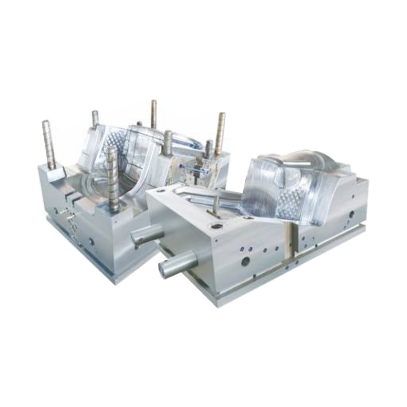 Plastic Armchair with Backrest Injection Mold