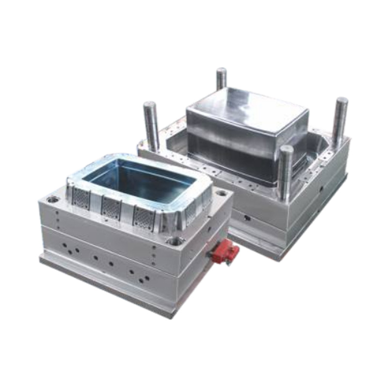 Plastic Organizer Box with Handle Injection Mold