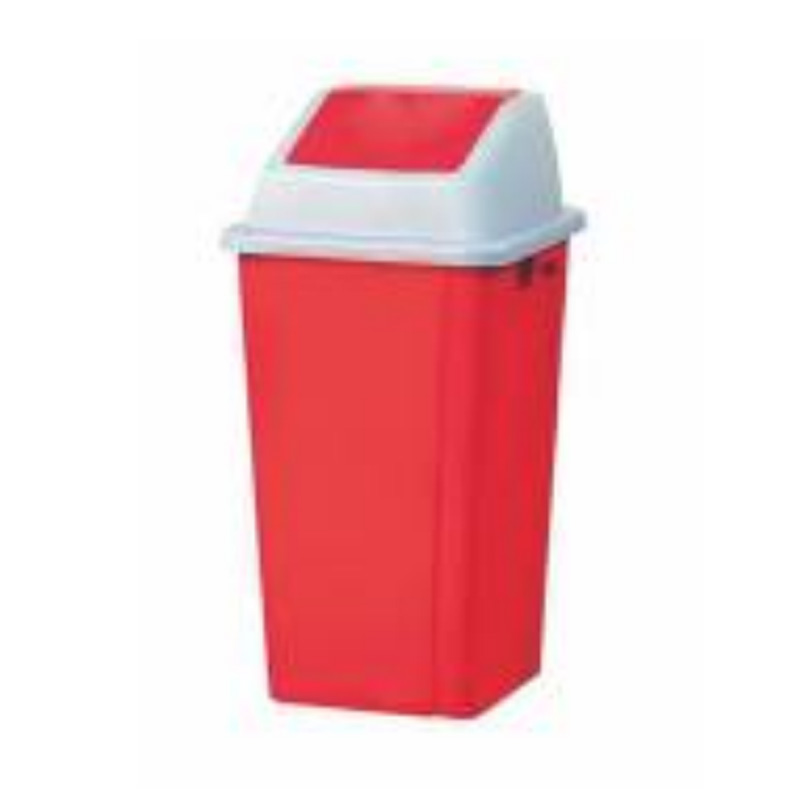 Rotating Flip-Top Trash Can Plastic Mold