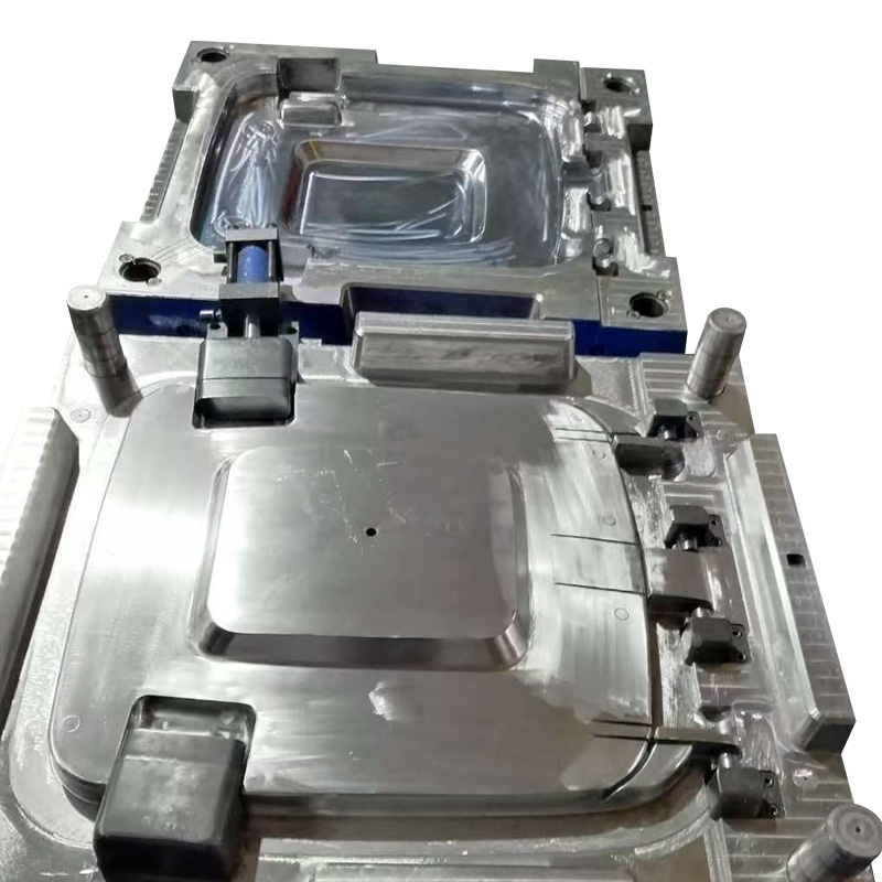 Industrial Trash Can Lid Plastic Part Mold