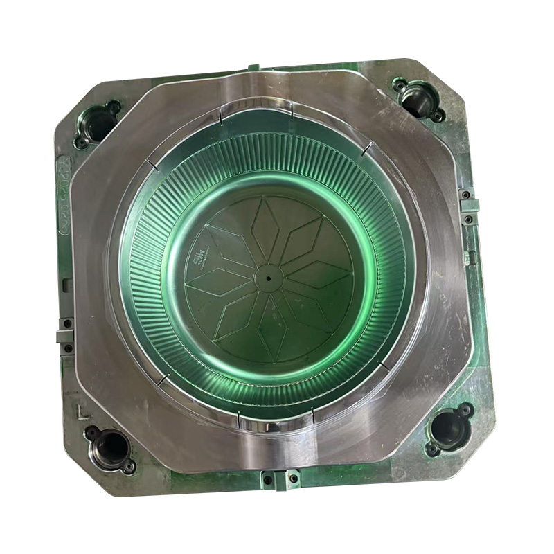 Round Hollow Fruit And Seafood Basket Turnover Injection Mold