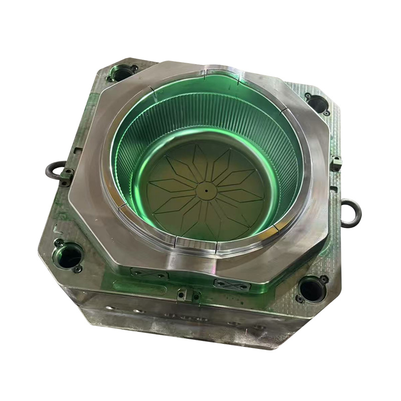 Round Hollow Fruit And Seafood Basket Turnover Injection Mold