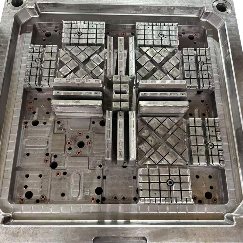 Logistics Transportation Warehousing Cargo Plastic Pallet Mold