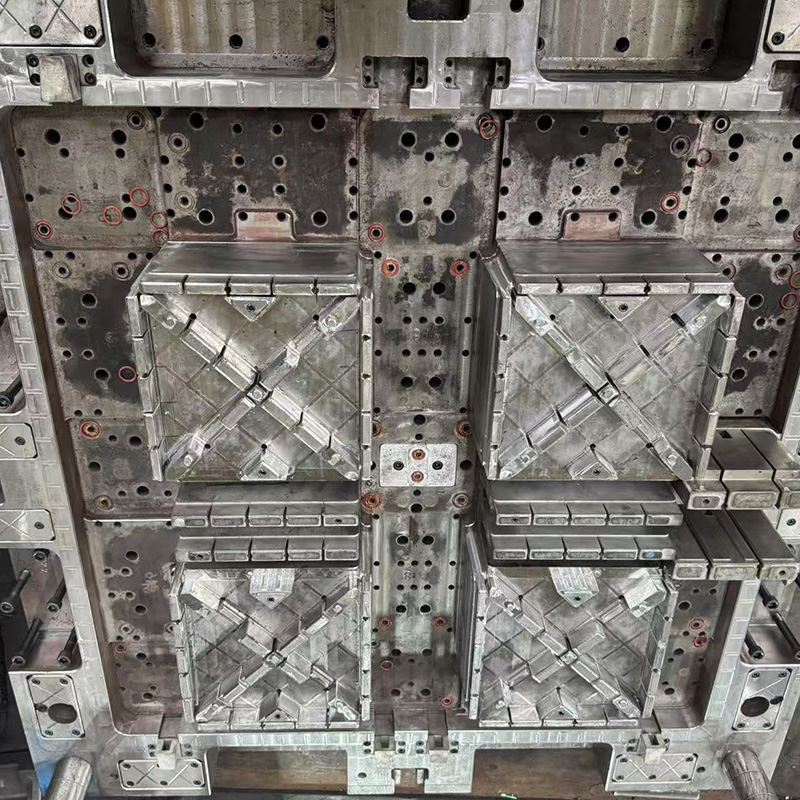 Logistics Transportation Warehousing Cargo Plastic Pallet Mold